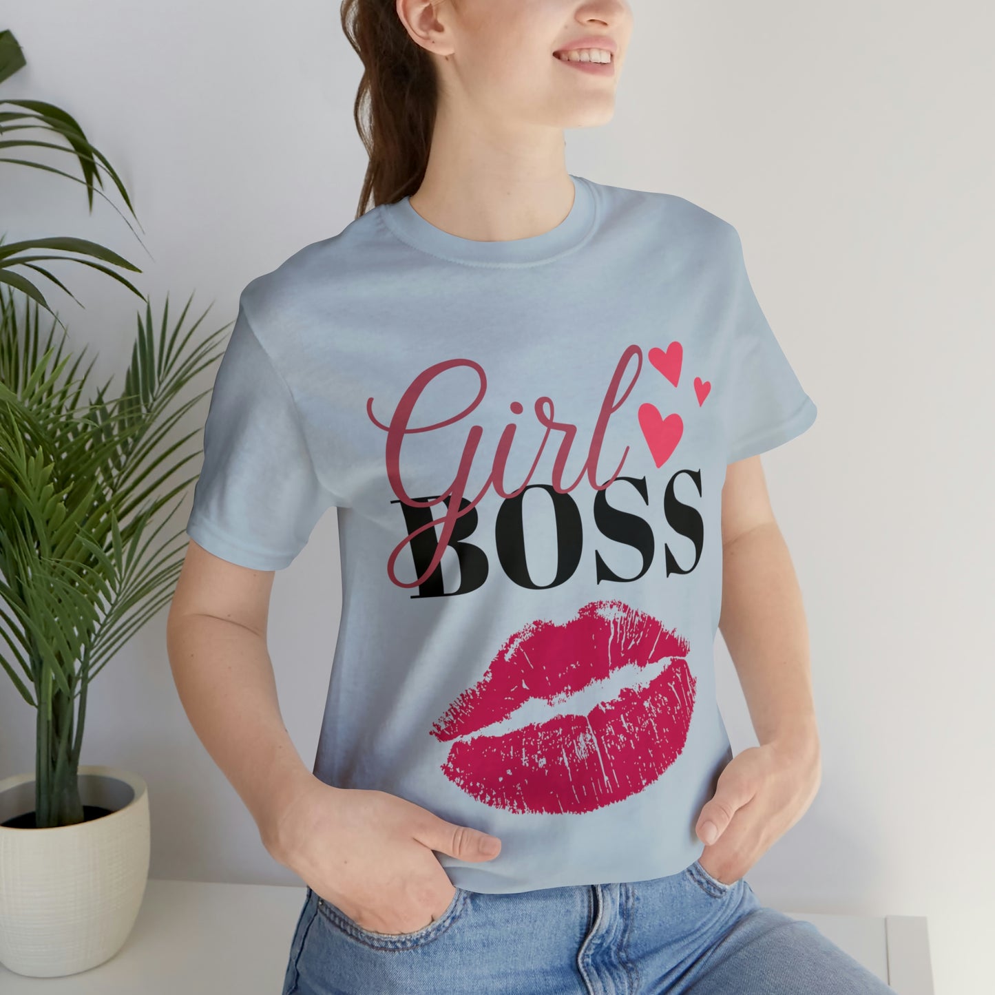 Girl Boss Unisex Jersey Short Sleeve Tee