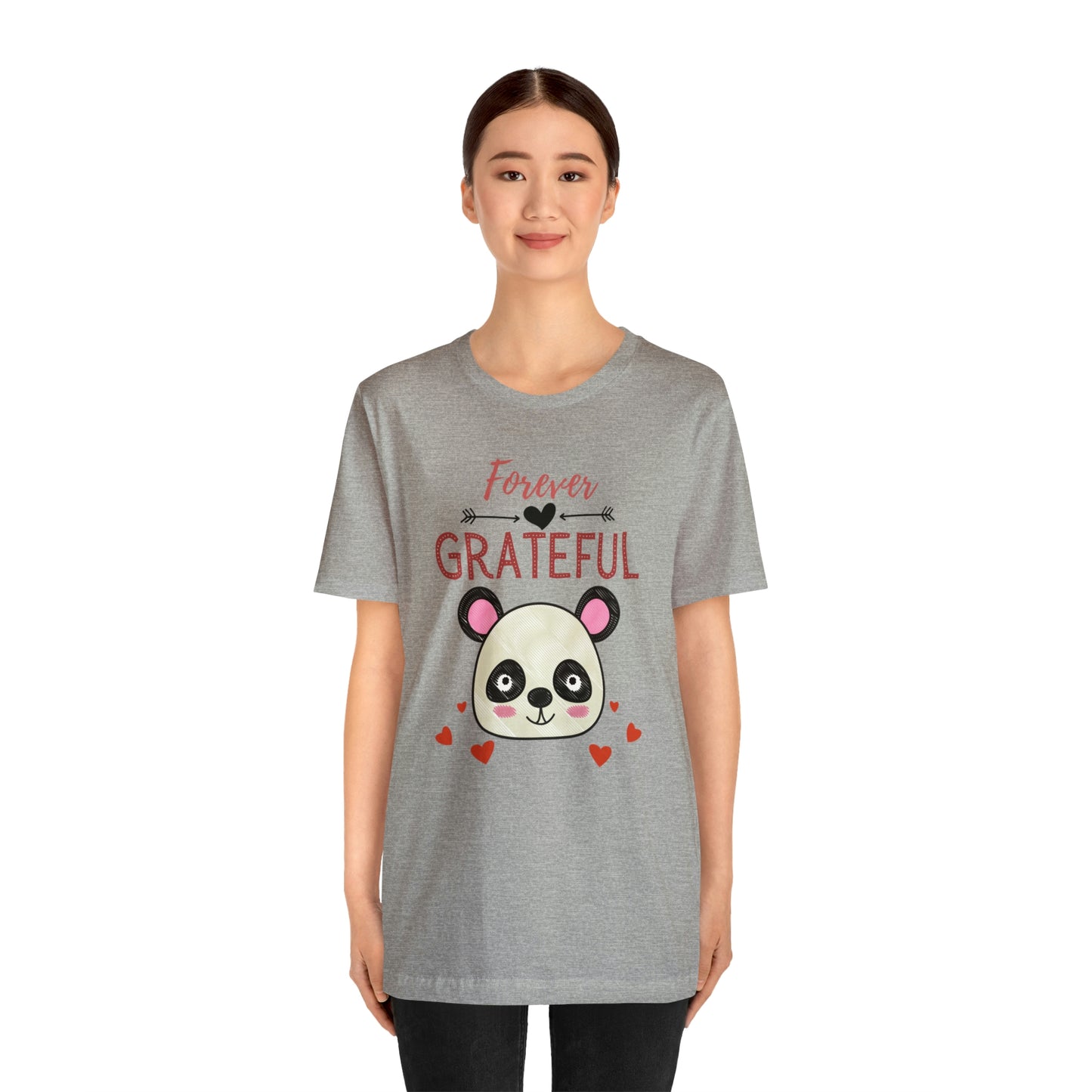 Forever Grateful Unisex Jersey Short Sleeve Tee